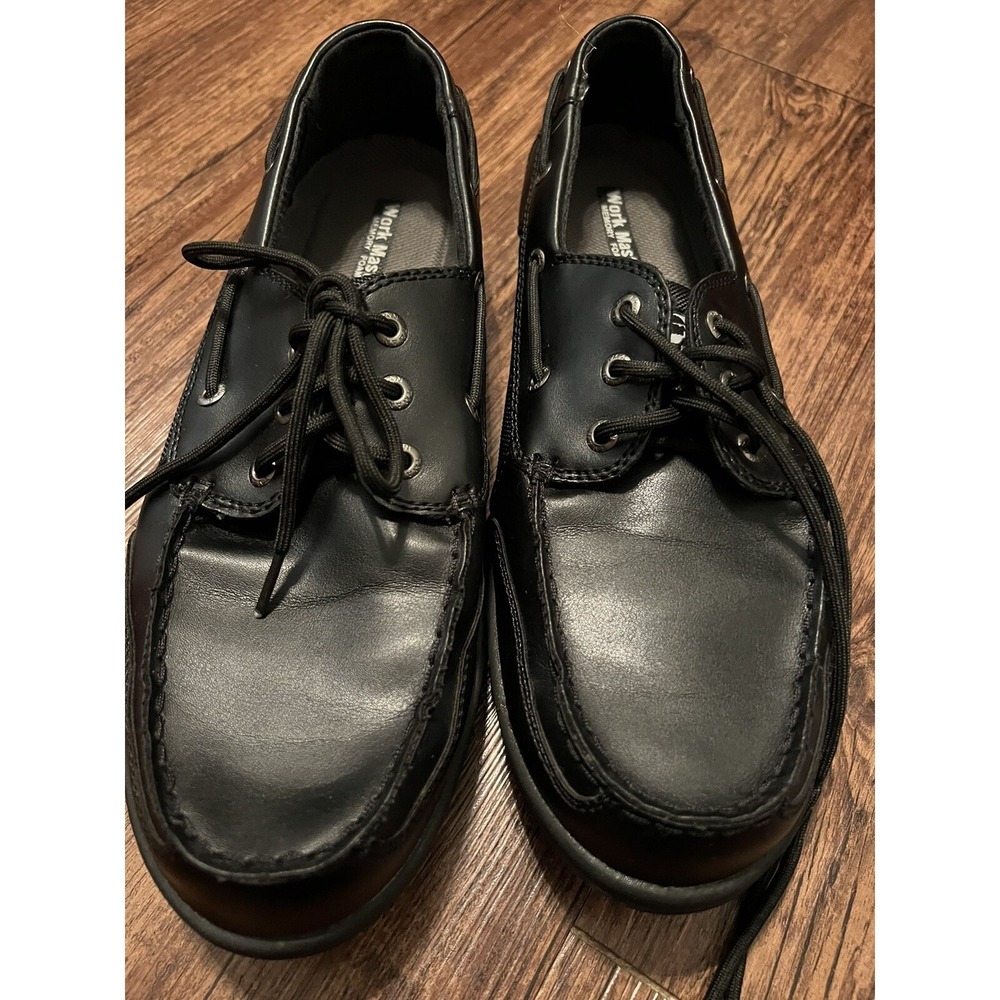 Work Master Men's Slip-Oil Resistant Work Shoes Safety Memory Foam Size‎ 11 M